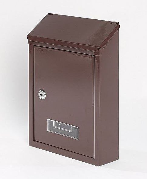 Schránka poštovní CT3 hnědá 210x300x60 mm "Y" zadní vhoz - Vybavení pro dům a domácnost Schránky, pokladny, skříňky Schránky poštovní, vhozy, přísl.